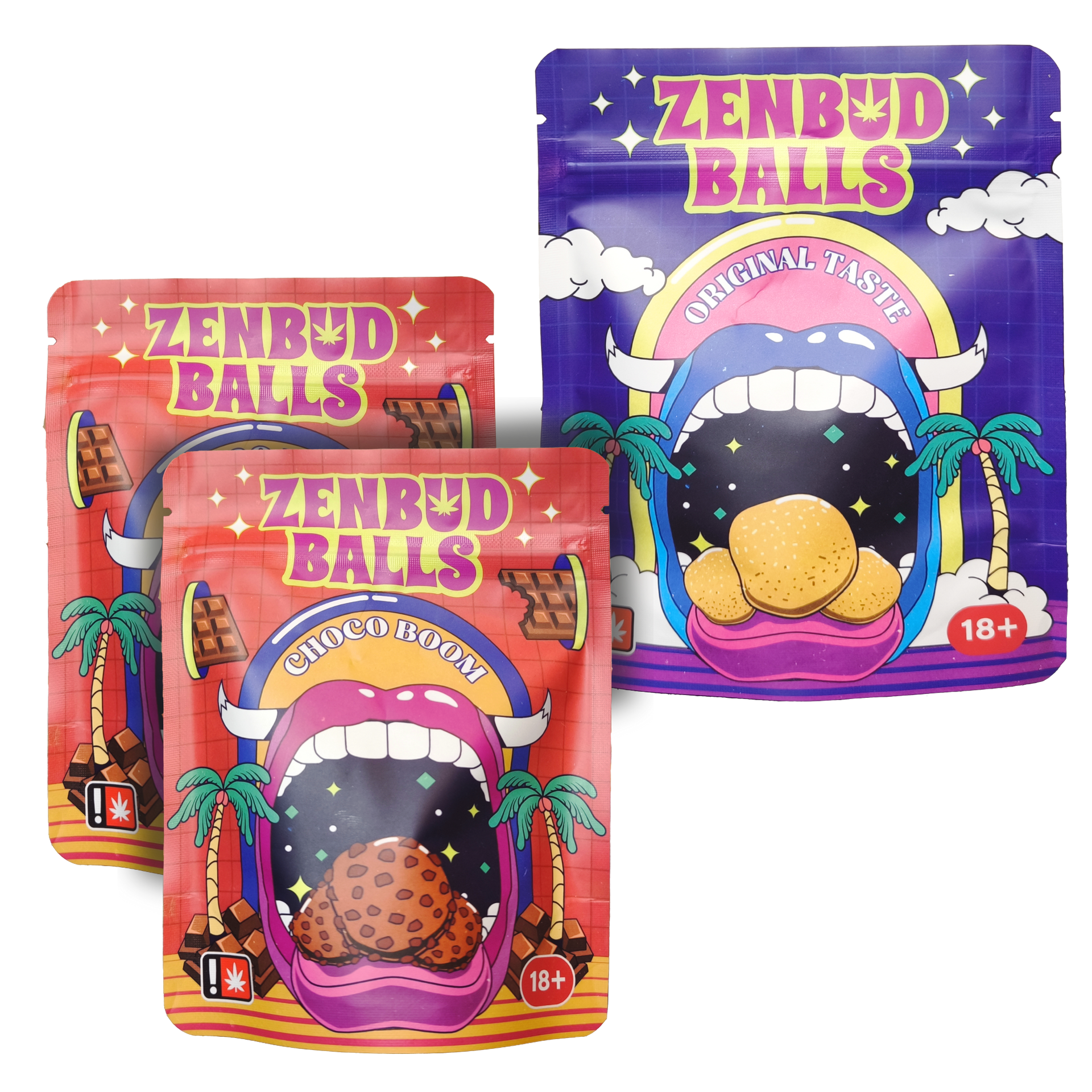 choco.balls様 Choco Boom Bundle: 2+1 FREE – ZenBud Balls